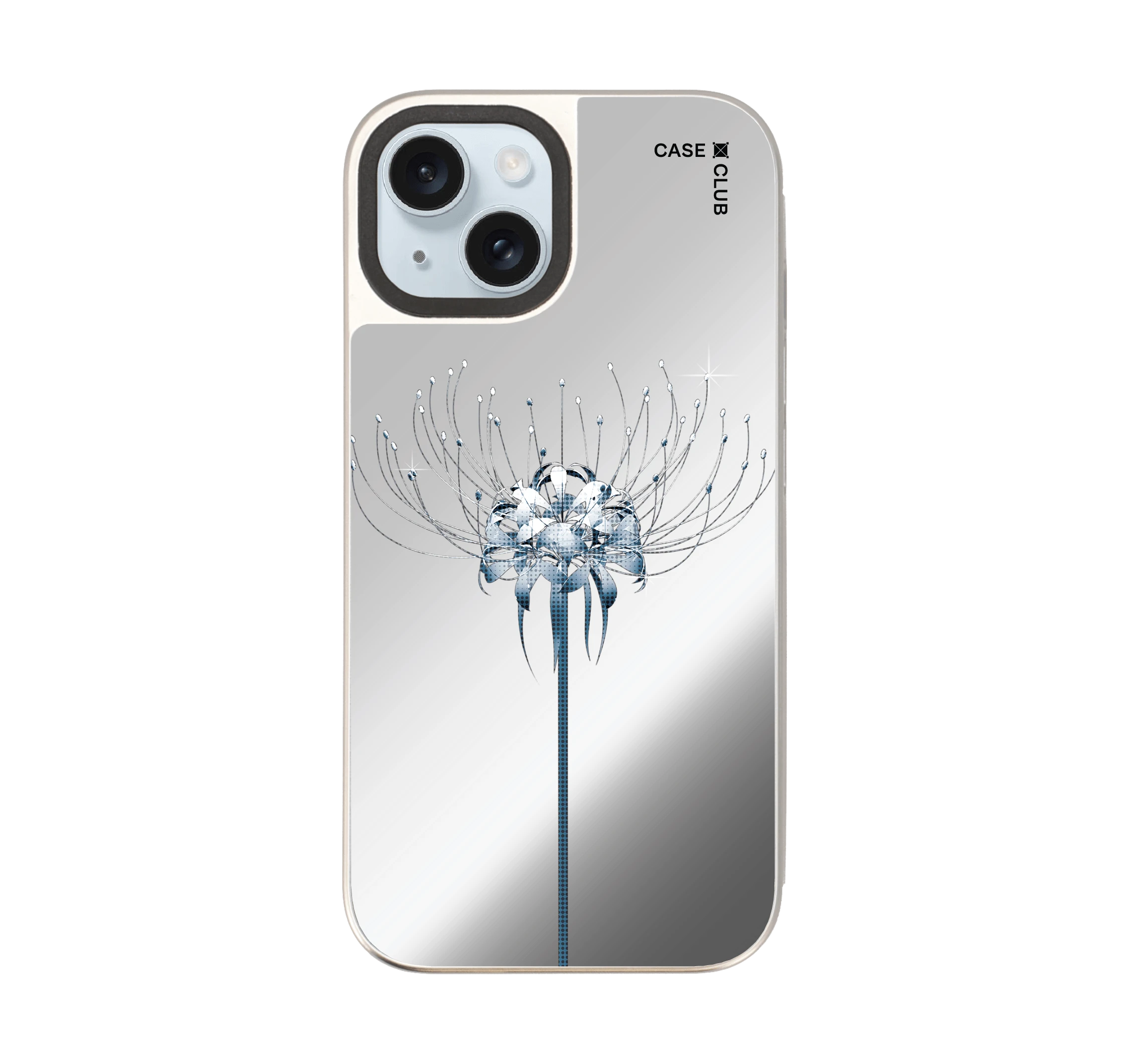 halftone lily flower